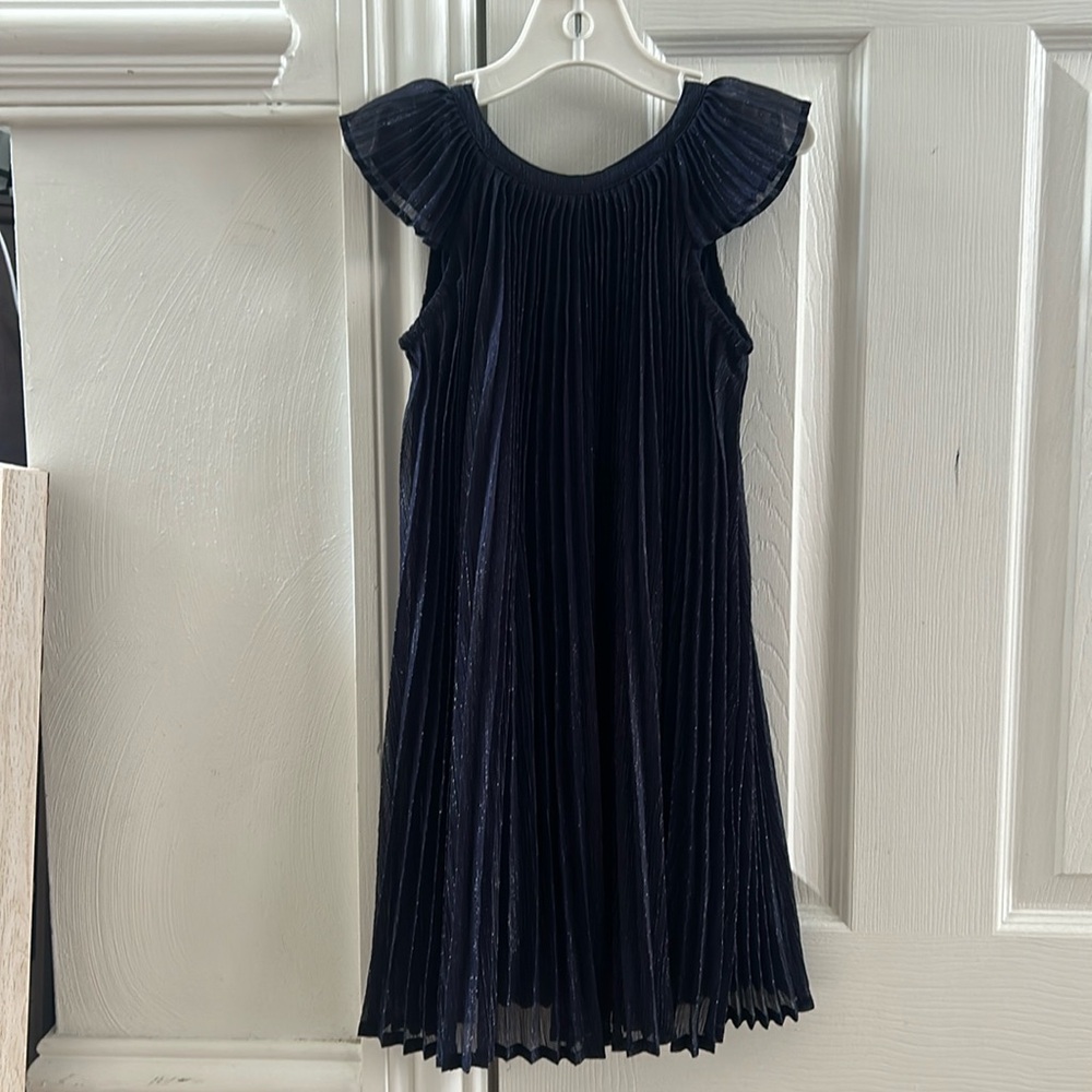 Baby Gap 5yo Shimmery Navy Dress